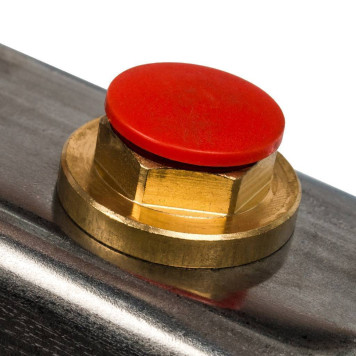 Коллектор STOUT из нержавеющей стали без расходомеров, 2 выхода.-4