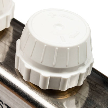 Коллектор STOUT из нержавеющей стали без расходомеров, 2 выхода.-5