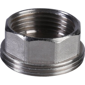 Муфта разъемная Политэк 20х1& для сварки полипропиленовых труб с наружной резьбой (белый)-4