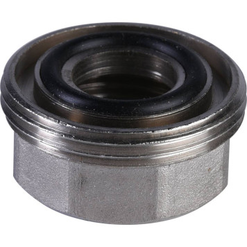 Муфта разъемная Политэк 20х1& для сварки полипропиленовых труб с наружной резьбой (белый)-6