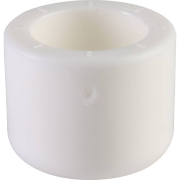 Заглушка Политэк d=20 для полипропиленовых труб под сварку (белая)-2