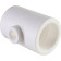 Тройник Переходной Политэк 50х20х50 для Полипропиленовых Труб Под Сварку (Белый)
