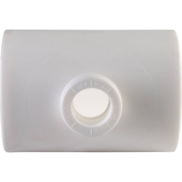 Тройник Переходной Политэк 50х20х50 для Полипропиленовых Труб Под Сварку (Белый)-3