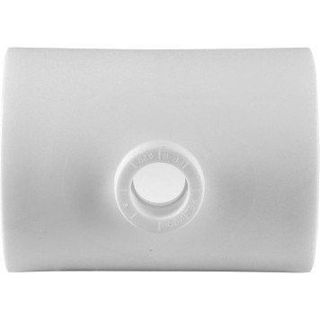 Тройник переходной Политэк 63х20х63 для сварки полипропиленовых труб (белый)-1