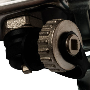 Коллектор STOUT из нержавеющей стали с клапаном выпуска воздуха и сливом, 9 выходов.-3