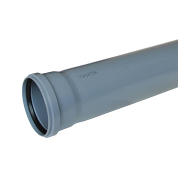 Политэк Труба для внутренней канализации из ПП 50*1,5*150 мм (0500150т)