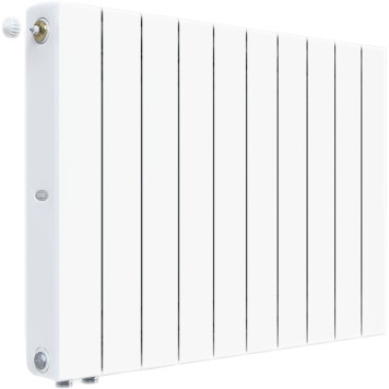Радиатор биметаллический RIFAR SUPReMO VENTIL 500 SVL 10 секций нижнее левое подключение (белый RAL 9016) 4RS50.VL-10 (4RS50.VL-10)