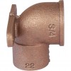 Sanha 4472g настенная водорозетка бронза 22x3/4 для медных труб под пайку.