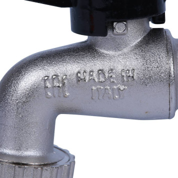 Шаровой кран BUGATTI Alaska 1/2” ручка-рычаг водоразборный-6