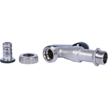 Шаровой кран BUGATTI Alaska 1/2” ручка-рычаг водоразборный-8