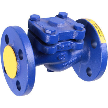 Обратный клапан Zetkama 287A015C31 из чугуна, Ду15, Ру16, Tmax=300°C-5