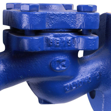 Обратный клапан Zetkama 287A015C31 из чугуна, Ду15, Ру16, Tmax=300°C-6