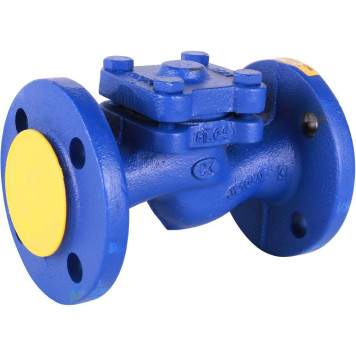 Клапан обратный Zetkama 287A020C31 Ду20 Ру16 фл Tmax=300 из чугуна-1