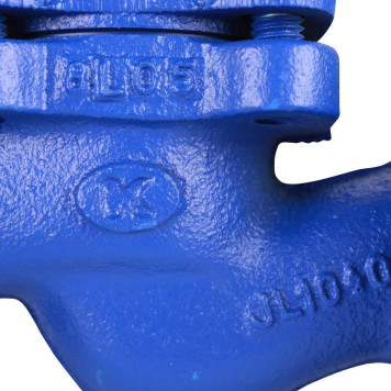 Клапан обратный Zetkama 287A020C31 Ду20 Ру16 фл Tmax=300 из чугуна-6