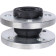 Компенсатор EPDM DI7240N Ду40 Ру10/16 фл Tecofi