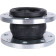 Компенсатор EPDM DI7240N Ду100 Ру10/16 фл Tecofi