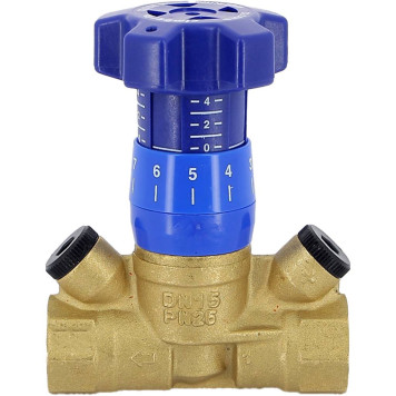 Клапан балансировочный Cimberio 787R 1/2 PN25 BB без изм. ниппелей (CIM 787R 12)