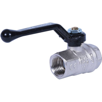 Шаровой кран BUGATTI New Jersey с ручкой-рычагом из алюминия, внутренняя резьба 1/2&-4