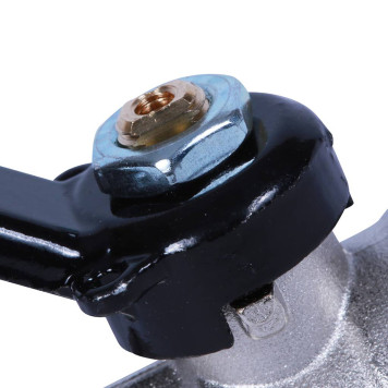 Шаровой кран BUGATTI New Jersey с ручкой-рычагом из алюминия, внутренняя резьба 1/2&-8