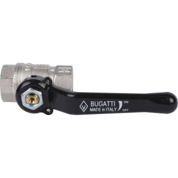 Шаровой кран BUGATTI Arizona, ручка-рычаг из алюминия, внутренняя резьба 1/2&-5