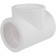 Тройник Kalde Россия для полипропиленовых труб d=63 под сварку (белый)