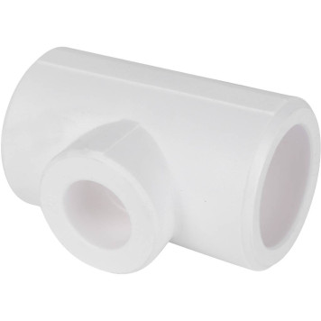 Тройник переходной Kalde Россия 32х20х32 для сварки полипропиленовых труб (белый)