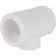Тройник переходной Kalde Россия 32х20х32 для сварки полипропиленовых труб (белый)