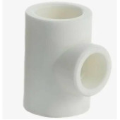 Тройник переходной Kalde 32х25х32 для полипропиленовых труб под сварку (цвет белый) (R.3212-tio-322532)