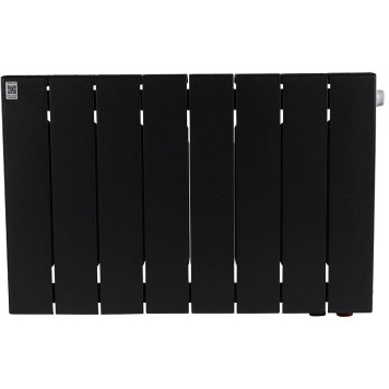 Радиатор биметаллический RIFAR SUPREMO VENTIL 350 SVR 8 секций нижнее правое подключение (Цвет АНТРАЦИТ) 4RS35.VR-8-AN (4RS35.VR-8-AN)-1