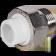 Муфта комбинированная Pro Aqua d=20-3/4 PP-R разъемная (американка) НР Белая (PA21010)