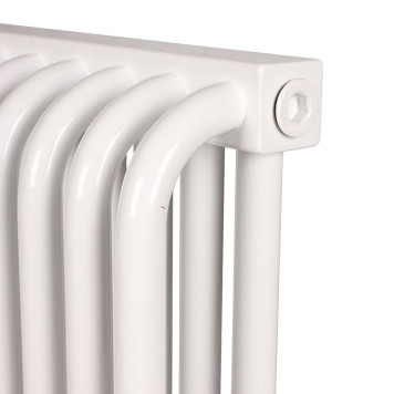 2-х трубчатый стальной радиатор ROMMER RST 2030/22 секции боковое подключение RAL9016 RST-203022-010 (RST-203022-010)-4