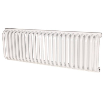 2-х трубчатый стальной радиатор ROMMER RST 2030/24 секции боковое подключение RAL9016 RST-203024-010 (RST-203024-010)-1