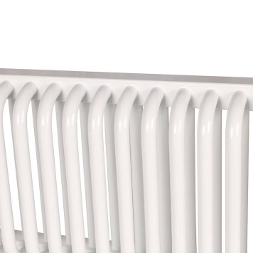 2-х трубчатый стальной радиатор ROMMER RST 2030/24 секции боковое подключение RAL9016 RST-203024-010 (RST-203024-010)-4