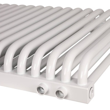 2-х трубчатый радиатор стальной ROMMER RST 2050/26 секций нижнее правое подключение RAL9016 RST-205026-020 (RST-205026-020)-7