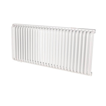 2-х трубчатый радиатор стальной ROMMER RST 2050/28 секций нижнее правое подключение RAL9016 RST-205028-020 (RST-205028-020)-1