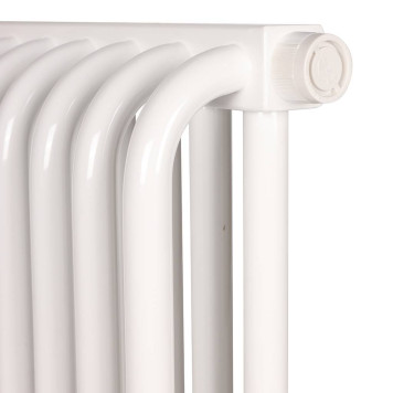 2-х трубчатый радиатор стальной ROMMER RST 2050/28 секций нижнее правое подключение RAL9016 RST-205028-020 (RST-205028-020)-4