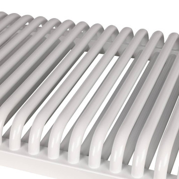 2-х трубчатый радиатор стальной ROMMER RST 2050/28 секций нижнее правое подключение RAL9016 RST-205028-020 (RST-205028-020)-7