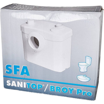 Компактный насос-измельчитель SFA SANITOP, 2 подкл, Tmax-50°C (X10)-6
