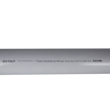 Труба канализационная бесшумная STOUT 110 х 500 мм SKB-0002-011050 (SKB-0002-011050)-2
