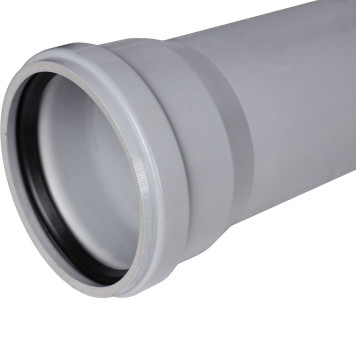Труба канализационная бесшумная STOUT 110 х 1500 мм SKB-0002-110150 (SKB-0002-110150)-4