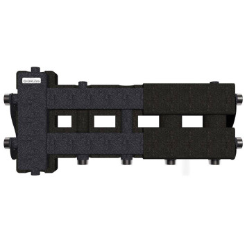 Балансировочный коллектор GIDRUSS BM-60-3D.EPP (до 60 кВт, подкл. котла G 1, 2+1 контура G 1, 4D-кронштейны K.UMS, EPP-термоизоляция) (BM 6002T 20)