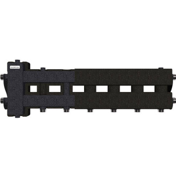 Балансировочный коллектор GIDRUSS BM-60-4D.EPP (до 60 кВт, вх. G 1, 3+1 контура G 1,4D-кронштейны K.UMS, EPP-термоизоляция) (BM 6003T 20)-1
