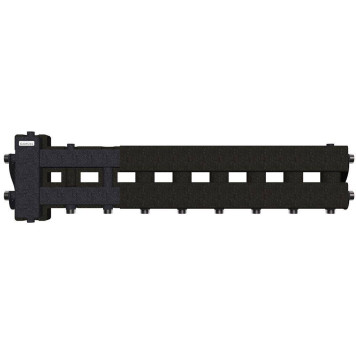 Балансировочный коллектор GIDRUSS BM-60-5D.EPP (до 60 кВт, вх. G 1, 4+1 контура G 1, 4D-кронштейны K.UMS, EPP-термоизоляция) (BM 6005T 20)-1