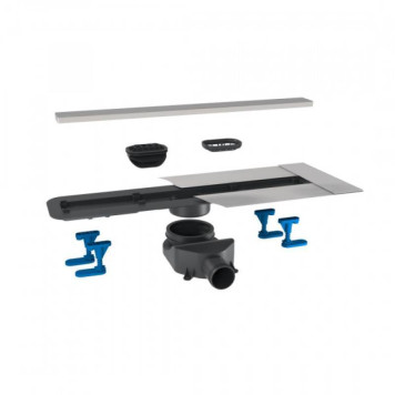 13701232 BETTOSERB Душевой лоток BETTO DRAIN Frameless Line 750 Хром матовый/полая под плитку, без рамки (13701232)-2