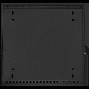 Отопительная панель STOUT GREY STONE SCT 60*60 серый гранит / черный корпус SCT-00GB-006060 (SCT-00GB-006060)-3