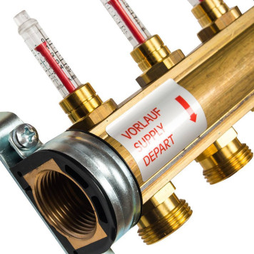 Коллектор с расходомерами Watts HKV/T-9-2