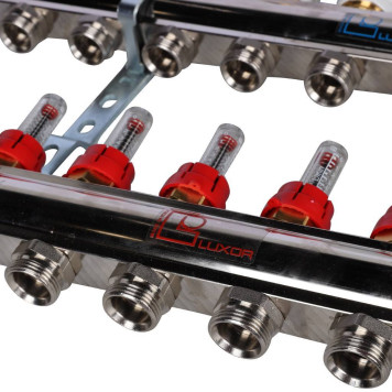 Коллектор Luxor CD 477/9 с расходомерами-4