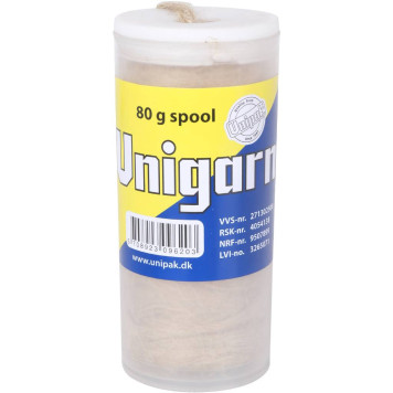 Лён UNIPAK, шпуля 80 грамм, пластиковая упаковка-3