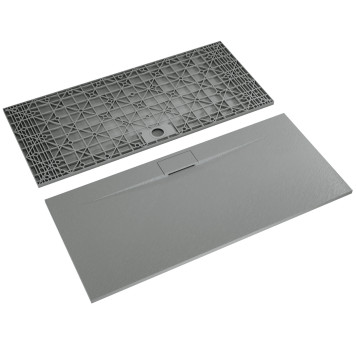 Душевой поддон прямоугольный RGW TKS-Gr Серый 900x2000-2