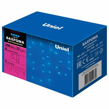 Бахрома световая Uniel ULD-B3010-200 07950-3